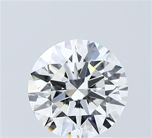 Picture of Lab Grown Diamond 1.55 Carats, Round with Ideal Cut, D Color, VVS2 Clarity and Certified by IGI