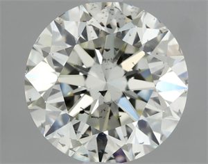 Foto Diamante Natural 1.60 quilates, Redondo , Color J, claridad SI2 y certificado IGI de