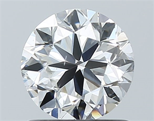 Picture of Natural Diamond 1.00 Carats, Round with Very Good Cut, G Color, SI1 Clarity and Certified by GIA