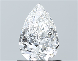 Picture of Natural Diamond 0.70 Carats, Pear with  Cut, E Color, VS1 Clarity and Certified by GIA