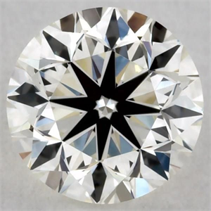 Foto Diamante Natural 0.40 quilates, Redondo , Color K, claridad IF y certificado GIA de