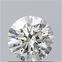 Natural Diamond 0.72 Carats, Round with Excellent Cut, I Color, VS2 Clarity and Certified by GIA