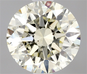 Foto Diamante Natural 0.50 quilates, Redondo , Color N, claridad SI1 y certificado IGI de