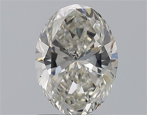 Picture of Natural Diamond 1.20 Carats, Oval with  Cut, I Color, SI2 Clarity and Certified by GIA