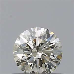 Picture of Natural Diamond 0.43 Carats, Round with Excellent Cut, K Color, VS2 Clarity and Certified by IGI