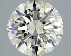 Foto Diamante Natural 4.01 quilates, Redondo , Color K, claridad VVS1 y certificado HRD de