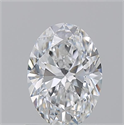 Diamante Natural 0.90 quilates, Ovalado , Color E, claridad VS2 y certificado GIA