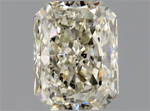 Foto Diamante Natural 0.90 quilates, Radiante , Color J, claridad SI2 y certificado HRD de