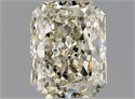 Diamante Natural 0.90 quilates, Radiante , Color J, claridad SI2 y certificado HRD