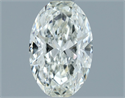 Natural Diamond 0.90 Carats, Oval with  Cut, G Color, VVS2 Clarity and Certified by IGI