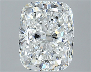 Picture of Natural Diamond 2.50 Carats, Cushion with  Cut, F Color, SI1 Clarity and Certified by GIA