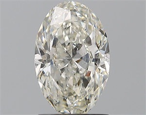 Picture of Natural Diamond 1.50 Carats, Oval with  Cut, I Color, SI2 Clarity and Certified by GIA
