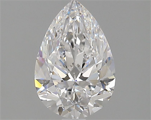 Picture of Natural Diamond 1.51 Carats, Pear with  Cut, D Color, VVS2 Clarity and Certified by GIA