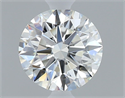 Natural Diamond 0.51 Carats, Round with Excellent Cut, G Color, VVS1 Clarity and Certified by GIA