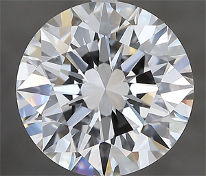 Foto Diamante Natural 3.70 quilates, Redondo , Color F, claridad VVS2 y certificado GIA de