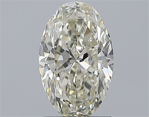 Foto Diamante Natural 1.50 quilates, Ovalado , Color K, claridad SI2 y certificado GIA de