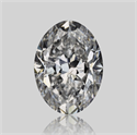 Natural Diamond 1.01 Carats, Oval with  Cut, D Color, SI1 Clarity and Certified by GIA