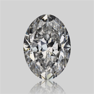 Picture of Natural Diamond 1.01 Carats, Oval with  Cut, D Color, SI1 Clarity and Certified by GIA