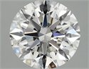 Del inventario de diamantes de laboratorio, 2.79 quilates, Redondo , Color G, claridad VVS2 y certificado IGI