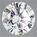 Del inventario de diamantes de laboratorio, 5.52 quilates, Redondo , Color E, claridad VVS2 y certificado IGI