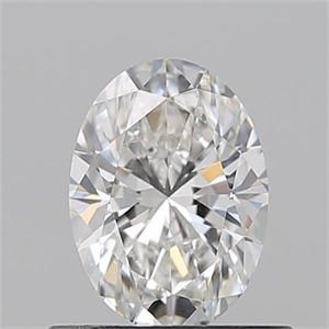 Picture of Natural Diamond 0.54 Carats, Oval with  Cut, F Color, VS1 Clarity and Certified by GIA