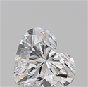 Natural Diamond 0.51 Carats, Heart with  Cut, G Color, VS2 Clarity and Certified by GIA