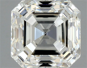 Foto Diamante Natural 1.00 quilates, Asscher , Color H, claridad VS1 y certificado GIA de