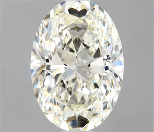 Picture of Natural Diamond 0.55 Carats, Oval with  Cut, I Color, VVS2 Clarity and Certified by IGI