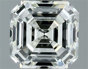 Picture of Natural Diamond 1.00 Carats, Asscher with  Cut, I Color, VS2 Clarity and Certified by IGI