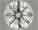 1.00 Carats, Round Diamond with Excellent Cut, M Color, SI2 Clarity and Certified by GIA