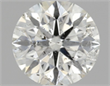 Diamante Natural 0.70 quilates, Redondo , Color J, claridad I1 y certificado GIA