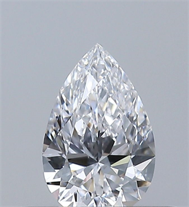 Foto Diamante Natural 0.30 quilates, De pera , Color D, claridad VS2 y certificado GIA de