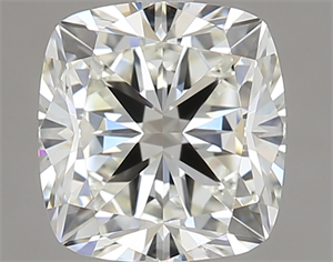 Picture of 1.00 Carats, Cushion Diamond with  Cut, J Color, SI1 Clarity and Certified by GIA