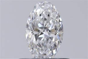 Foto Diamante Natural 0.40 quilates, Ovalado , Color D, claridad SI1 y certificado GIA de