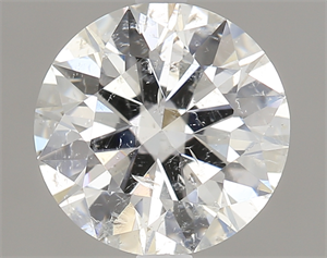 Picture of 1.08 Carats, Round Diamond with Excellent Cut, I Color, I2 Clarity and Certified by GIA