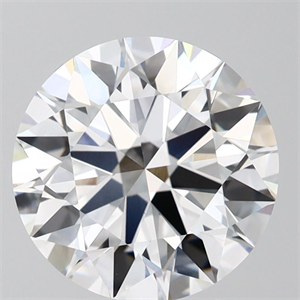 Picture of Lab Grown Diamond 3.51 Carats, Round with Ideal Cut, D Color, VS1 Clarity and Certified by IGI