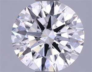 Picture of Lab Grown Diamond 1.40 Carats, Round with Ideal Cut, F Color, SI1 Clarity and Certified by IGI