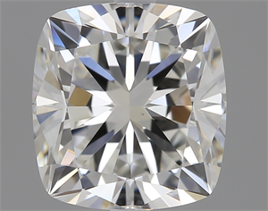Picture of 1.70 Carats, Cushion Diamond with  Cut, H Color, VVS2 Clarity and Certified by GIA