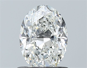 Foto Diamante Natural 0.80 quilates, Ovalado , Color G, claridad SI1 y certificado GIA de