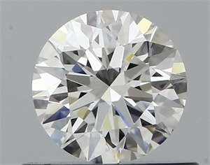 Foto Diamante Natural 0.51 quilates, Redondo , Color G, claridad VVS2 y certificado GIA de