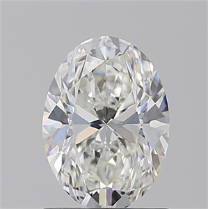 Picture of Natural Diamond 1.20 Carats, Oval with  Cut, I Color, VVS1 Clarity and Certified by GIA