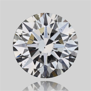 Picture of Natural Diamond 0.44 Carats, Round with Excellent Cut, E Color, SI2 Clarity and Certified by GIA