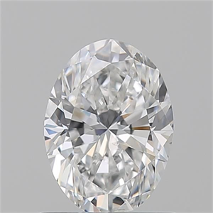 Picture of Natural Diamond 0.90 Carats, Oval with  Cut, E Color, SI2 Clarity and Certified by GIA