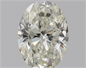 Diamante Natural 0.60 quilates, Ovalado , Color J, claridad VS2 y certificado GIA