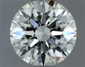 Foto Diamante Natural 0.51 quilates, Redondo , Color I, claridad VVS1 y certificado IGI de