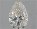 Natural Diamond 2.05 Carats, Pear with  Cut, K Color, SI1 Clarity and Certified by GIA