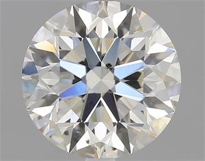 Picture of 1.51 Carats, Round Diamond with Excellent Cut, K Color, SI1 Clarity and Certified by GIA
