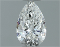 Natural Diamond 0.51 Carats, Pear with  Cut, F Color, VVS1 Clarity and Certified by GIA