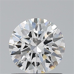 Picture of Natural Diamond 0.70 Carats, Round with Excellent Cut, F Color, VS2 Clarity and Certified by GIA