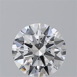 Picture of Natural Diamond 2.51 Carats, Round with Excellent Cut, E Color, VVS2 Clarity and Certified by GIA